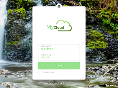 MyCloud cloud design designui sketch ui uxdesign