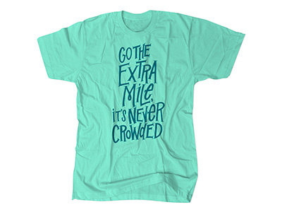 Extre Mile T-Shirt on Knative Co.