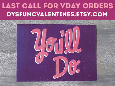 Funny Valentine's Day Cards dysfunctional valentines funny valentines hand drawn hand lettering hand letters lettering letters type typography valentine valentines day vday