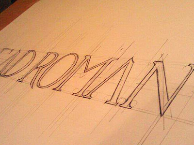 Dead Roman Type Dev design illustration letters type type treatment typography