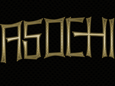 Masochist Type for Catharsis Project WIP calligraphy letters type type treatment typography