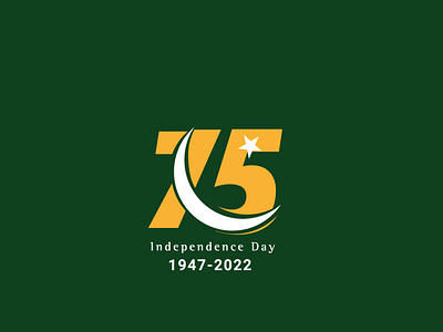 Pakistan 75th Independence day '' Platinum jubilee'' branding design dribbble graphic design logo work