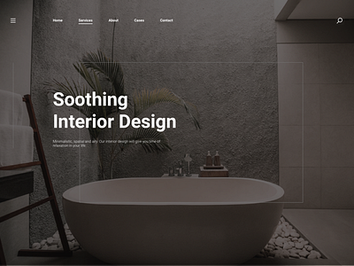 Interior Design design minimal photo background ui uiux ux