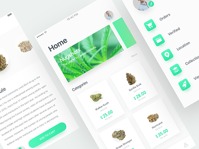 Medical marijuana app