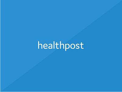healthpost Logo branding consumer consumer app consumer health health healthcare healthpost logo wip