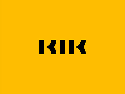 kik redesign brand brand identity branding corporate design k letter letter k logo logo design logotype mark monogram symbol