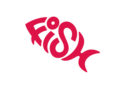 Day 01 - Fish brand branding design illustration inktober inktober2020 letter logo logotype mark market monogram symbol typogaphy