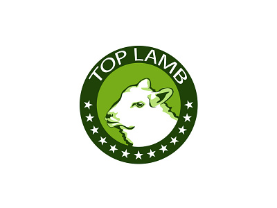 Tob Lamb animal circle green mark