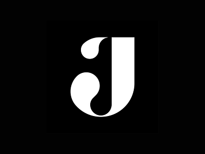 Jaundy fashion icon logo letter j monogram minimal