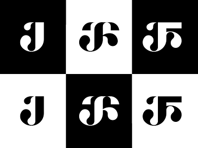 J & F monograms f j logo letter logo monogram