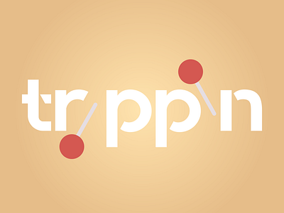 Trippin branding concept graphic design logo