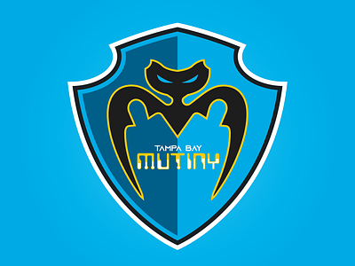 Tampa Bay Mutiny concept logo mls mutiny soccer tampa bay