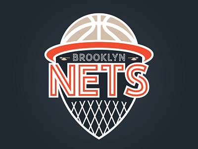 Brooklyn Nets brooklyn concept logo nba nets new york new york city