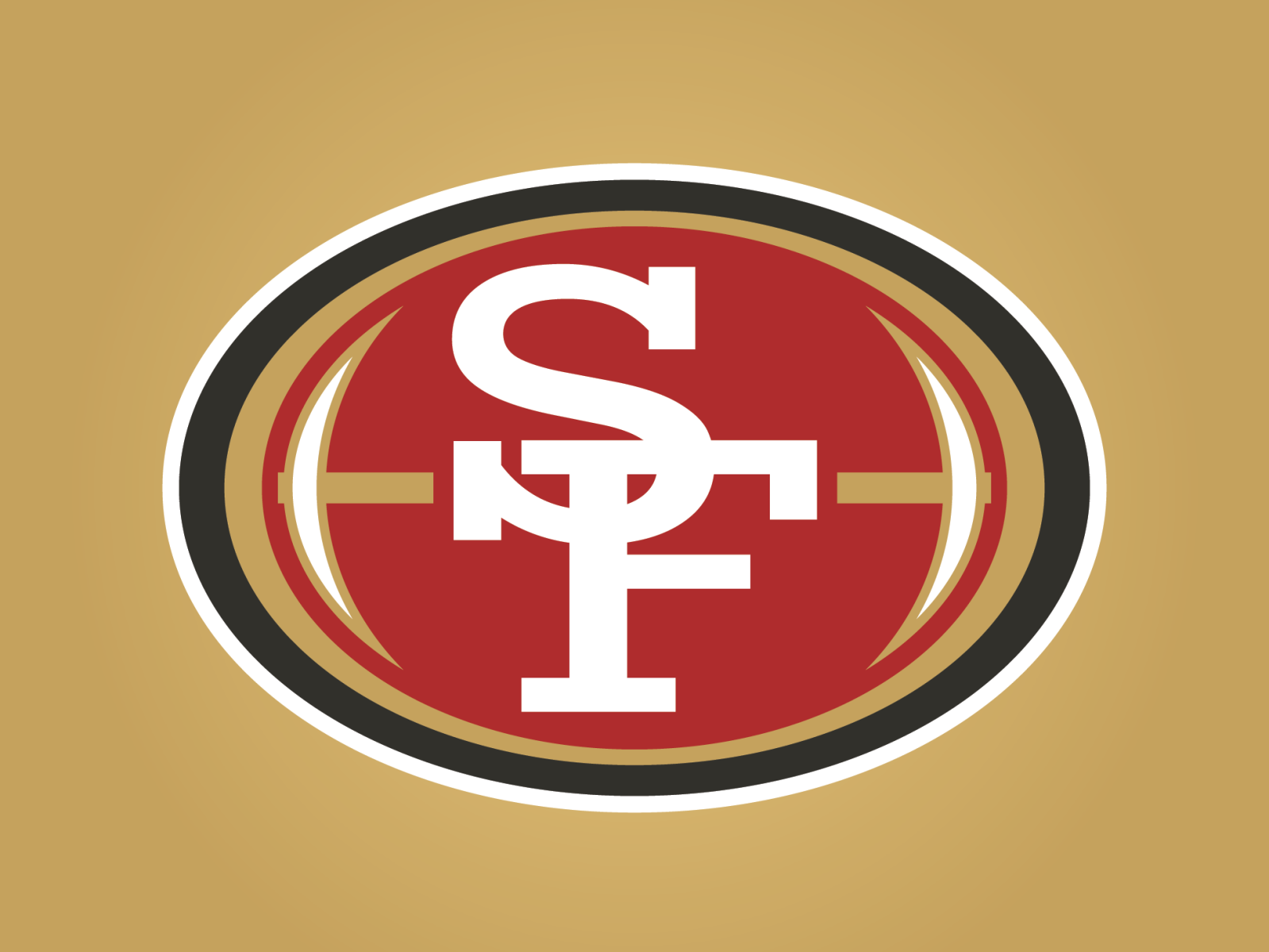 San Francisco 49ers Primary Logo Panel