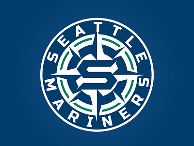 Seattle Mariners baseball branding concept logo mariners mlb seattle sports