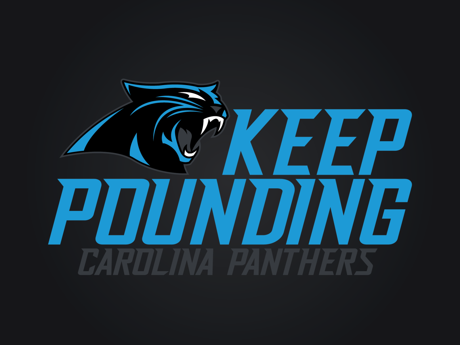Carolina Panthers by Luke Orient on Dribbble
