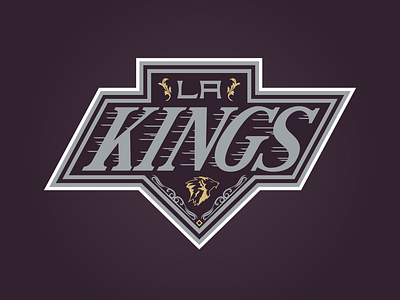 Los Angeles Kings concept kings logo los angeles nhl