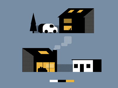 House Project house illustration