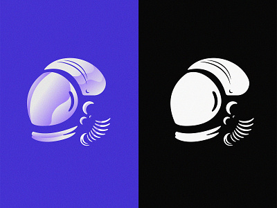 Vintage Astronaut 03 astronaut black blue brand branding comics cosmonaut graphic design helmet illustration logo logomark logotype retro rocket shape spaceman travel vector vintage