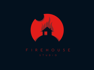 Firehouse Studio firehouse illustration logo studio