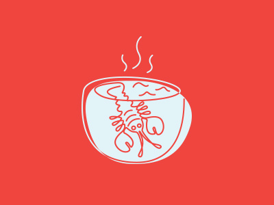 Baked Lobster baked illustration lobster logo