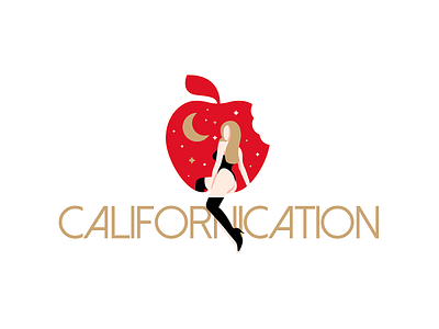 Californication apple black branding california californication hot logo logotype red sexy girl tv series woman