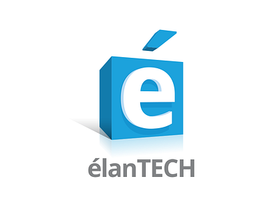 elanTECH Logo - 2014 apple e logo tech