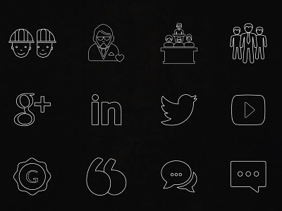 Social Media Icons appicons besticons facebookicon illustration infographicicons instagramicon photoshop pinterest socialmediaicons twitter userinetrface webicons