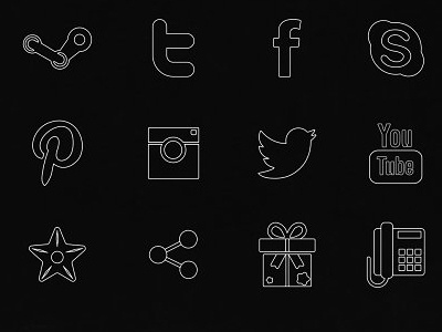 Social icons besticons facebookicon illustration infographicicons instagramicon mobileappicons photoshop socialmediaicons twitter userinetrface vector webicons