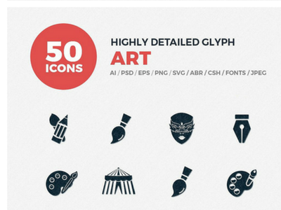 Easter Sale On Vector Illustrations art brush eps glyph icons illustration paint png svg vector