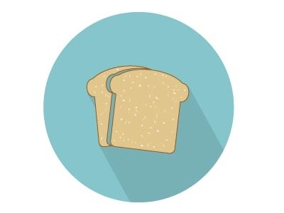 Bread Icon app-icon flat-icon food food-icon graphics hd pixels vector