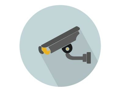 CCTV Camera vector Icon