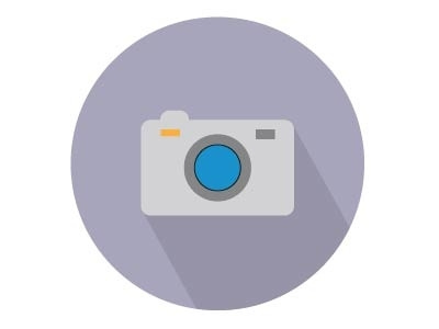 Digital Camera vector icon
