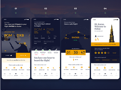 Airline travel journey airline airport app clean concept destination minimal sketch ui ui pack ux