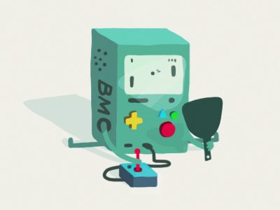 Beemo Playing Pong adventure time games