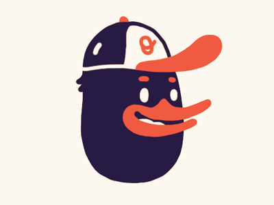 Alt O's Logo #5 baseball logo orioles