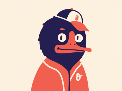 Alt Orioles Mascot #1