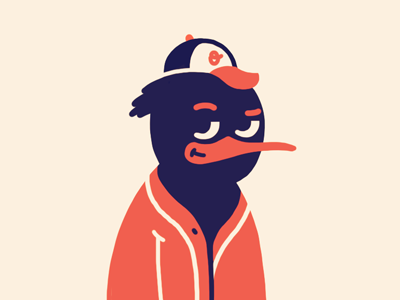 Alt Orioles Mascot #2 baseball mascot orioles