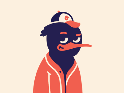 Alt Orioles Mascot #2