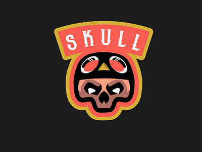 Skull Mascot branding design designer logo esportlogo esports logo illustration logo logo design logodesigner logodesigns mascot logos portofolio