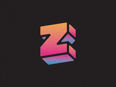 Z Logo gradient icon icon design logo logo design logos logotype type typographic typography