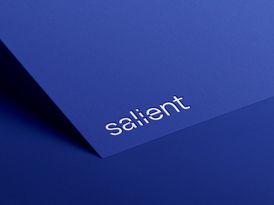 Salient - Logo & Branding brand design brand identity branding design logo minimalism professionals recruitment salient talent