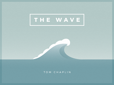 The Wave album keane minimalism music ocean poster tom chaplin wave