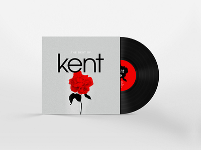 The Best of Kent album alterative band cover design kent minimalism music record scandinavian vinyl