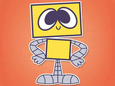 Robot Guy character cute robot