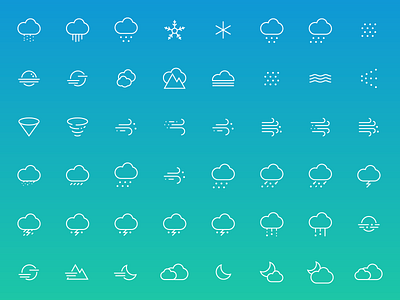 Funny or Die Weather - Custom Icons