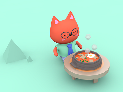 Sopitas 3d animation lowpoly