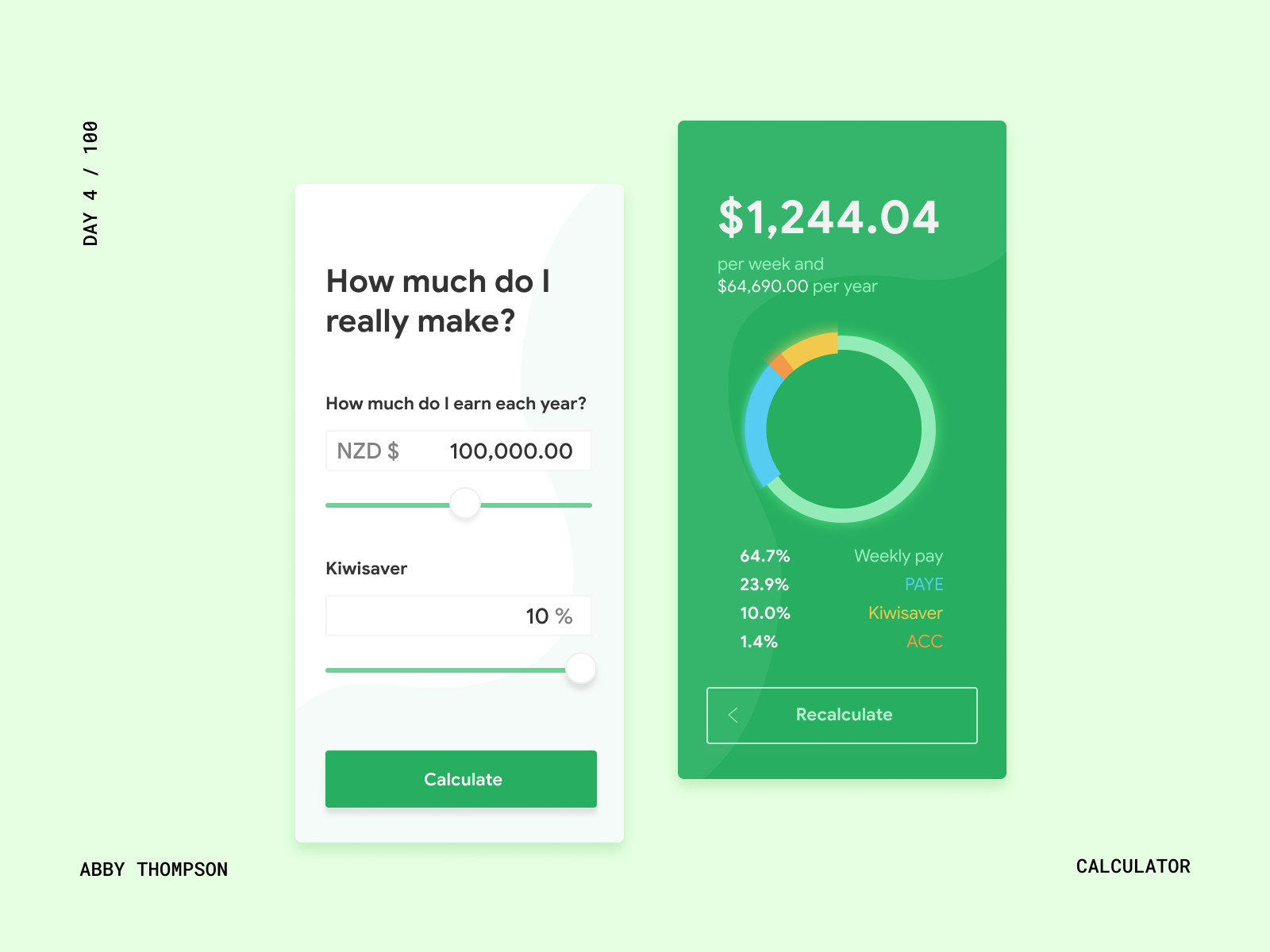 Tax Office Pay Calculator