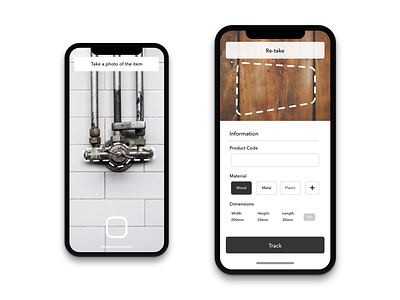 Storage and Cataloging App ar