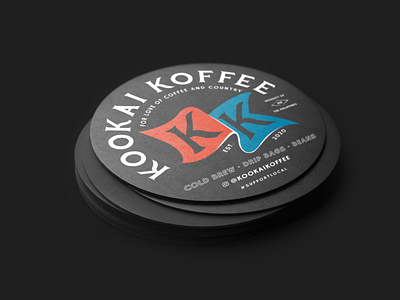 Kookai Koffee Coaster Design